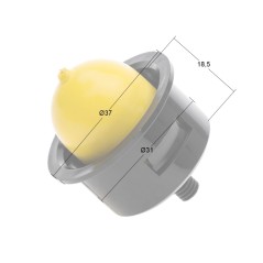 Pompka paliwa NAC primer kosiarki marketowe