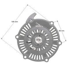 Rozrusznik Stiga GGP SV200 Mountfield SP554 zam.118550161/1