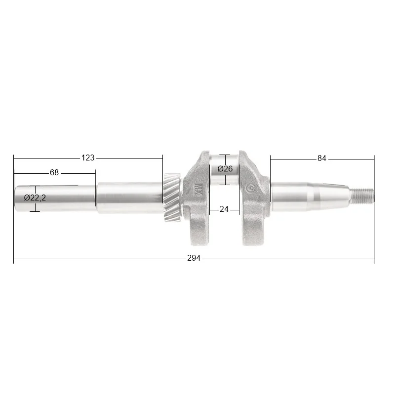 Wał korbowy Kohler XT675 CZĘŚĆ ORYGINALNA Wał korbowy Kohler XT675 CZĘŚĆ ORYGINALNA