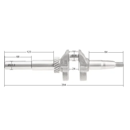 Wał korbowy Kohler XT675 CZĘŚĆ ORYGINALNA