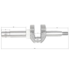 Wał korbowy Cedrus silnik Y170V