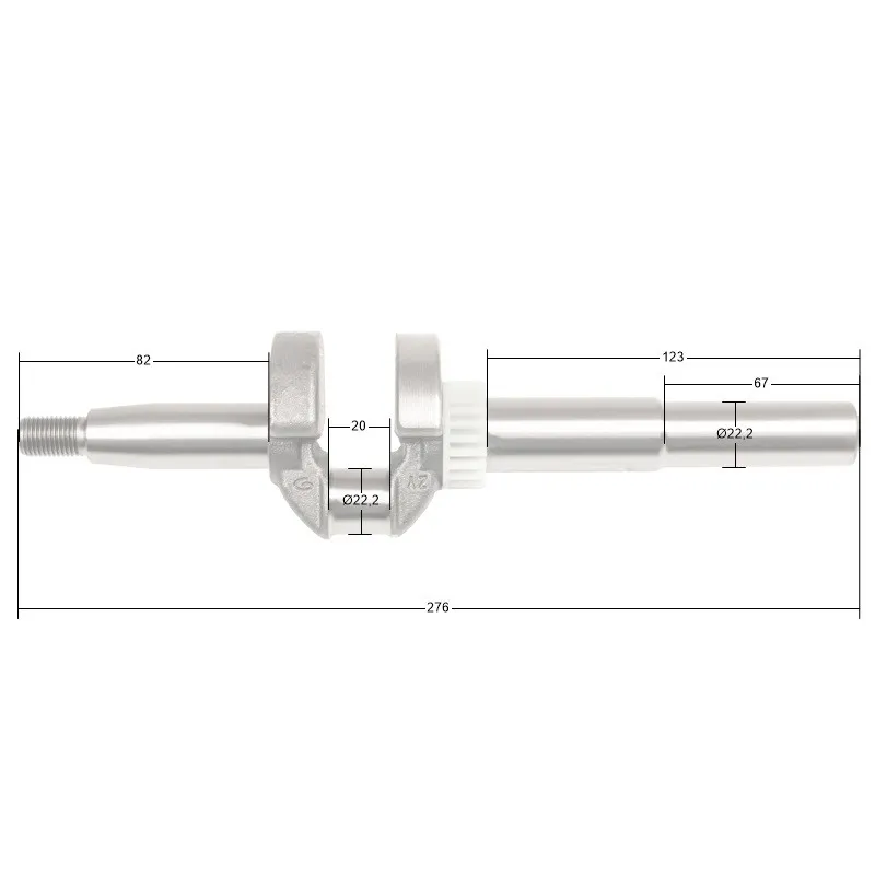 Wał korbowy Cedrus silnik Y145V Wał korbowy Cedrus silnik Y145V