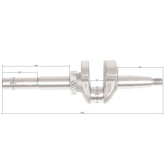 Wał korbowy silnik Cedrus Y173VE