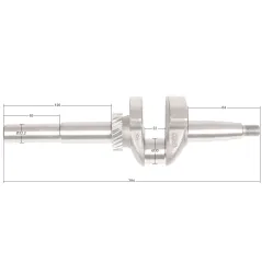 Wał korbowy silnik Cedrus Y173VE