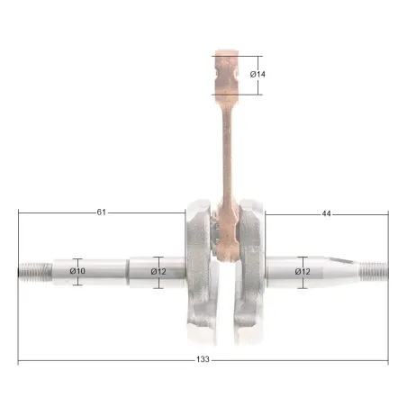 Wał korbowy CEDRUS pilarka CEDPS40-16T