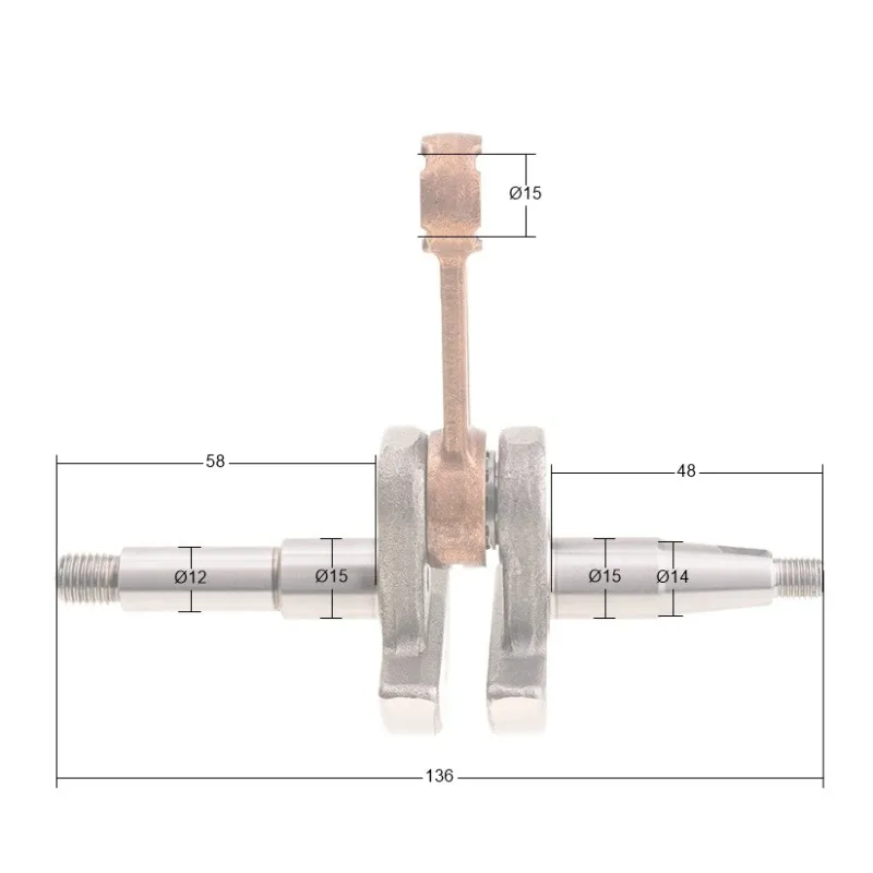 Wał korbowy CEDRUS pilarka CEDPS50-18T