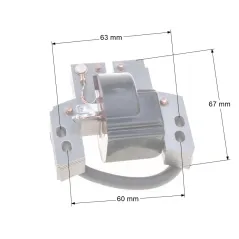 Moduł zapłonowy B&S poziomy wał OHV Mod 11 12 15 12 i 15 Snow