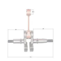 Wał korbowy Cedrus wykaszarka CEDWK330R