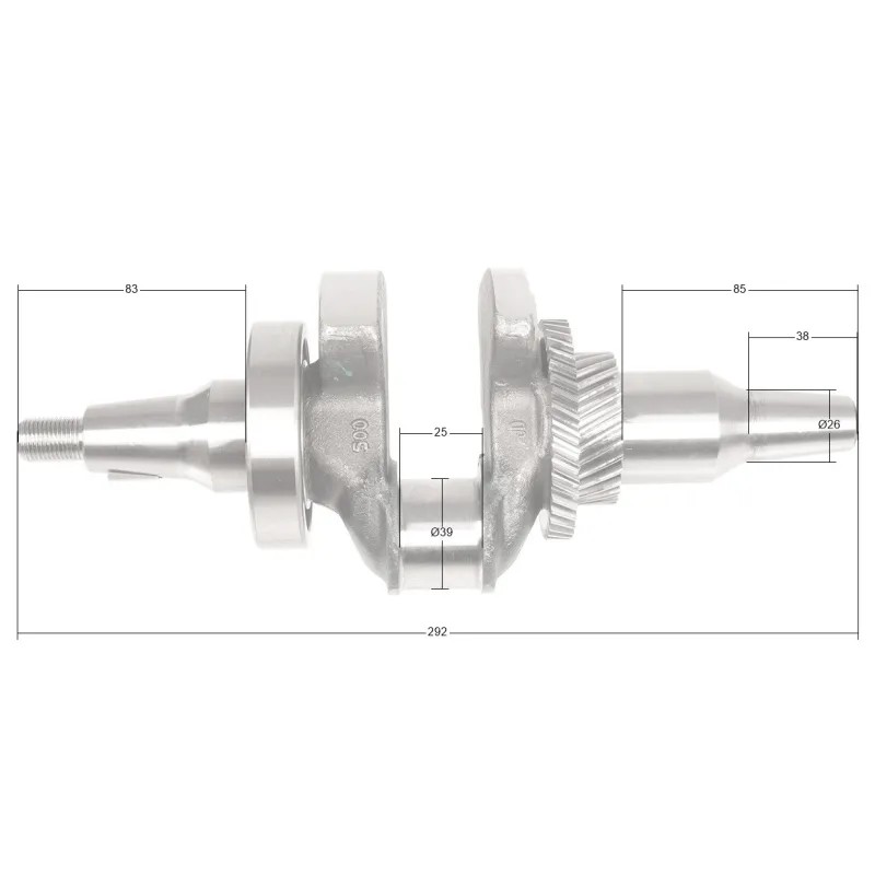 Wał korbowy Cedrus agregat CEDAG8E-1F