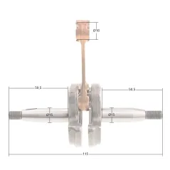 Wał korbowy CEDRUS dmuchawa CEDDM05PRO