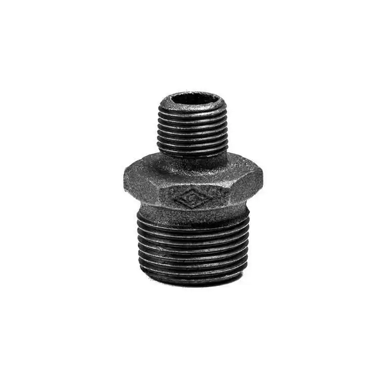 NYPEL REDUKCYJNY 1"X1/2" GZ/GZ czarny NYPEL REDUKCYJNY 1"X1/2" GZ/GZ czarny