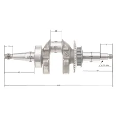 Wał korbowy CEDRUS stopa ST01