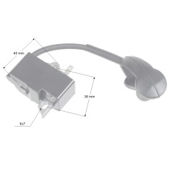 Moduł zapłonowy Stihl FS87, FS90, FS100