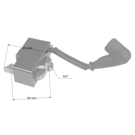 Moduł zapłonowy Stihl FS91, FS111, FS131, KM91