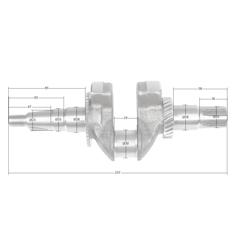 Wał korbowy Loncin LC175F-2 1WG5.2-120FQ-ZA CZĘŚĆ ORYGINALNA