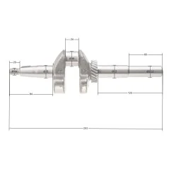 Wał korbowy Cedrus silnik Y196V