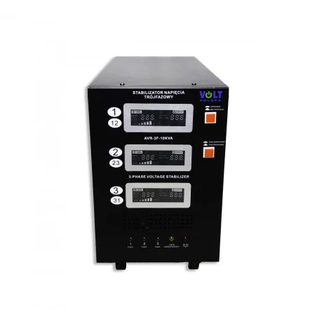 Stabilizator napięcia trójfazowy AVR PRO 10000VA 3% SERVO 3F [3-fazowy]