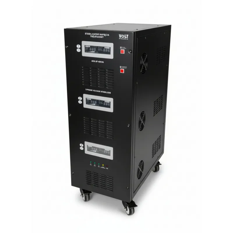 Stabilizator napięcia trójfazowy AVR PRO 45000VA 3% SERVO 3F [3-fazowy]