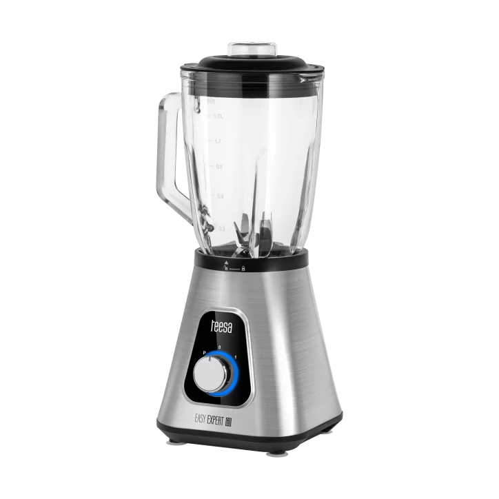 Blender kielichowy EASY EXPERT GO 1300W , szklany kielich 1,5L + kubek podróżny 600 ml