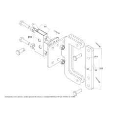 Łącznik przystawek Cedrus GLX530 GLX650