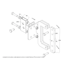 Łącznik przystawek Cedrus GLX540 GLX640