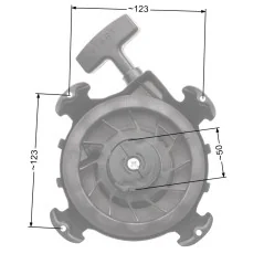 Rozrusznik B&S 8KM Industrial Plus zam. 693900 390391