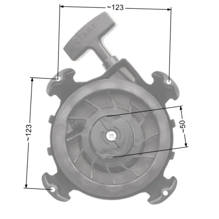 Rozrusznik B&S 8KM Industrial Plus zam. 693900 390391