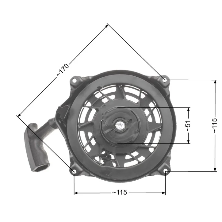 Rozrusznik B&S Quantum zam. 497680