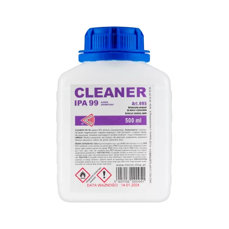 Cleanser IPA 99 500 ml MICROCHIP ART.095