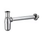PÓŁSYFON BUTELKOWY UMYWALKA-BIDET 1 1/4"x32, METALOWY, CHROMOWANY. PÓŁSYFON BUTELKOWY UMYWALKA-BIDET 1 1/4"x32, METALOWY, CHROMOWANY.