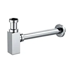 Półsyfon Kwadratowy Umywalkowy 1 1/4"x32 Chromowany