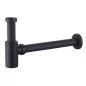 CRUDO-PÓŁSYFON WALCOWY MOSIĘŻNY UMYWALKA-BIDET 1 1/4""X32 CZARNY CRUDO-PÓŁSYFON WALCOWY MOSIĘŻNY UMYWALKA-BIDET 1 1/4""X32 CZARNY