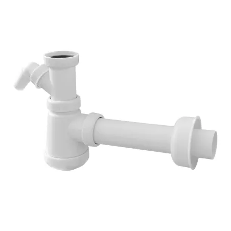 Półsyfon zlewozmywakowy 1 1/2"x40 z przyłączem AGD Crudo