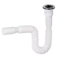 SYFON ZLEWOZMYWAKOWY UNIWERSALNY 1 1/2"x40,                          320-800 mm, SITKO FI 70, KOREK