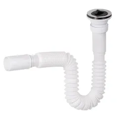 SYFON ZLEWOZMYWAKOWY UNIWERSALNY 1 1/2"x40, 320-800 mm, SITKO FI 70, KOREK