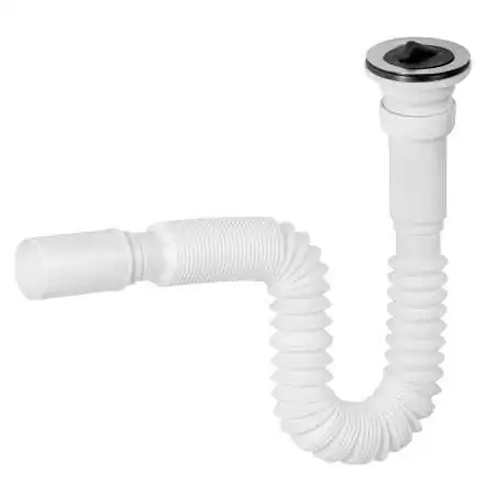 SYFON ZLEWOZMYWAKOWY UNIWERSALNY 1 1/2"x40,                          320-800 mm, SITKO FI 70, KOREK