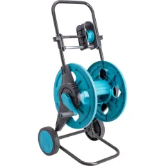 Wózek na wąż ogrodowy 40 m (1/2'), system zapobiegający skręcaniu