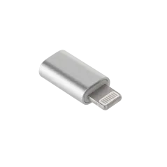 Adapter Przejściówka Micro USB - Apple Lightning M-Life biała