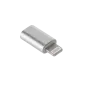 Adapter Przejściówka Micro USB - Apple Lightning M-Life biała