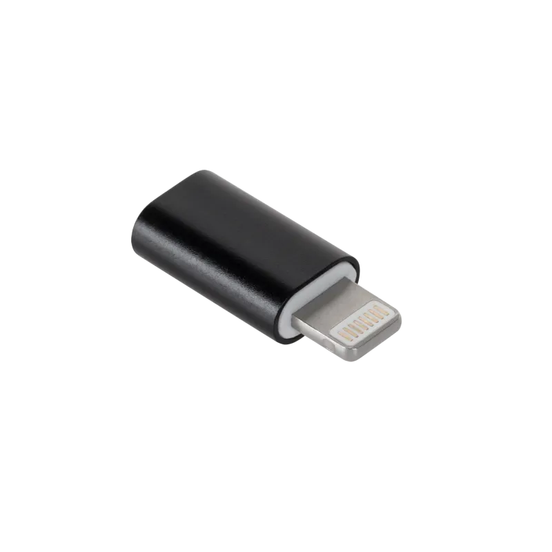 Adapter Przejściówka Micro USB - Apple Lightning M-Life czarna
