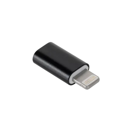 Adapter Przejściówka Micro USB - Apple Lightning M-Life czarna
