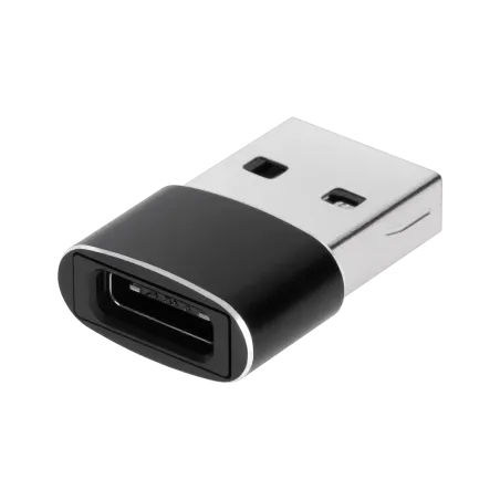 Adapter przejściówka USB - USB Typu C czarny