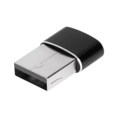 Adapter przejściówka USB - USB Typu C czarny
