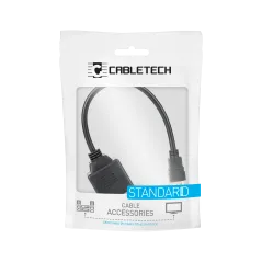 Adapter wtyk HDMI - 2x gniazdo HDMI 20 cm