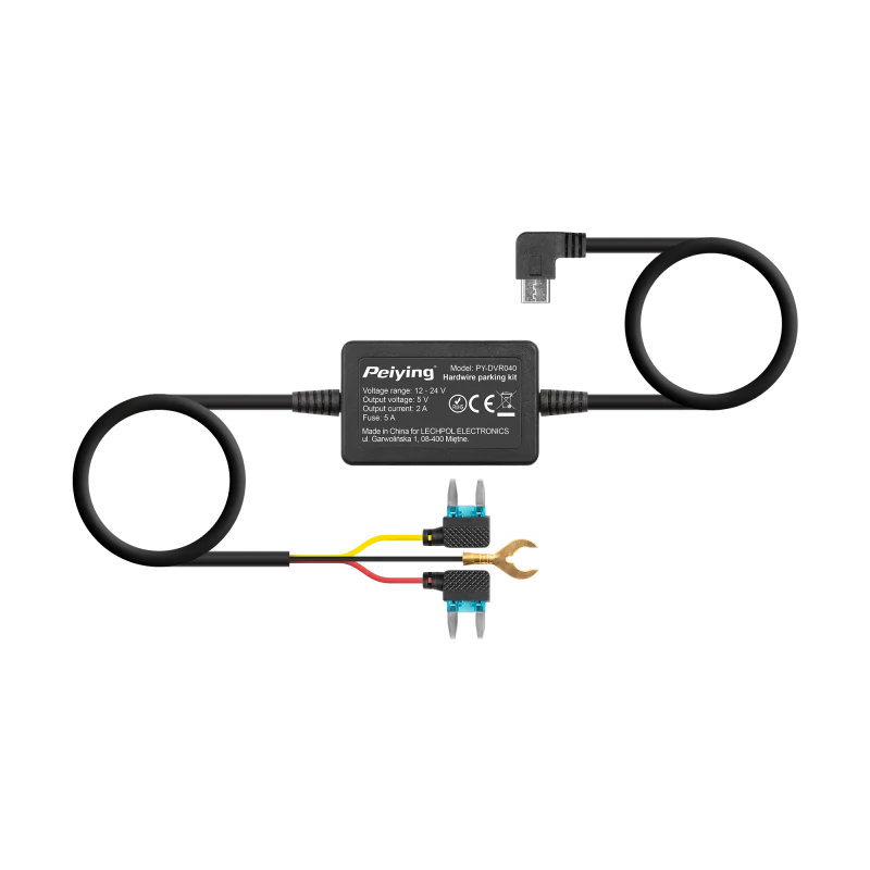 Adapter zasilania do wideorejestratora Peiying Adapter zasilania do wideorejestratora Peiying