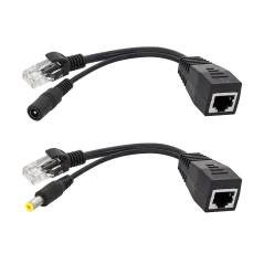 Adaptor PoE- zasilanie przez LAN dla AP, ROUTER czarny E4653