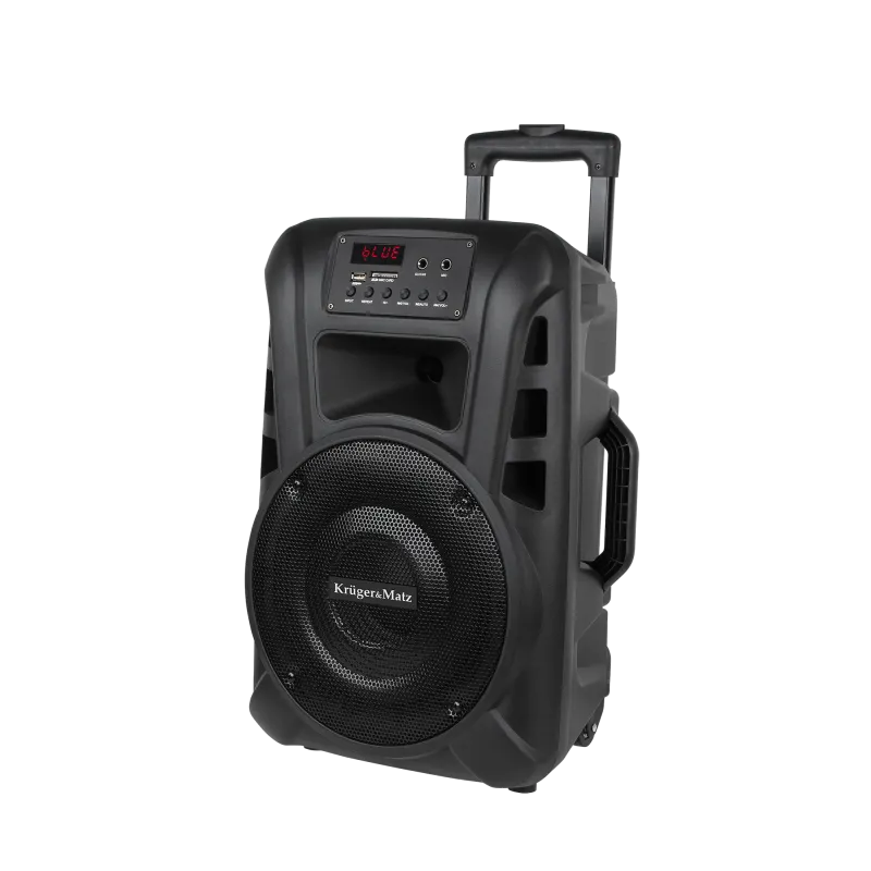 Aktywna kolumna głośnikowa (z 2 mikrofonami bezprzewodowymi UHF, SD, Bluetooth, FM, USB) 20 Watt