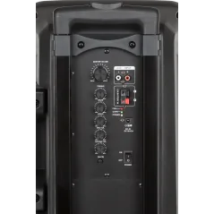 Aktywna kolumna głośnikowa (z 2 mikrofonami bezprzewodowymi UHF, SD, Bluetooth, FM, USB) 20 Watt