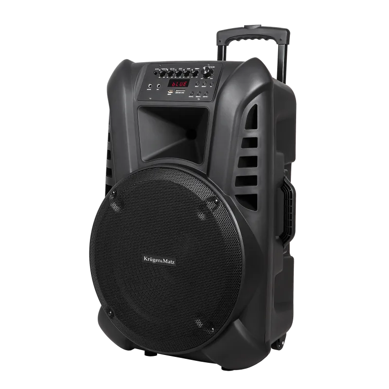 Aktywna kolumna głośnikowa (z 2 mikrofonami bezprzewodowymi UHF, SD, Bluetooth, FM, USB) 60 Watt Aktywna kolumna głośnikowa (z 2 mikrofonami bezprzewodowymi UHF, SD, Bluetooth, FM, USB) 60 Watt