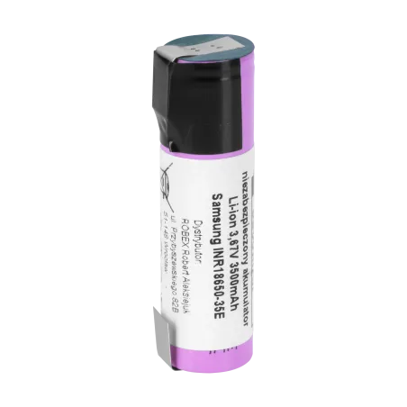 Akumulator Samsung 18650 3500mAh 3,7V INR18650-35E-FT z blaszkami